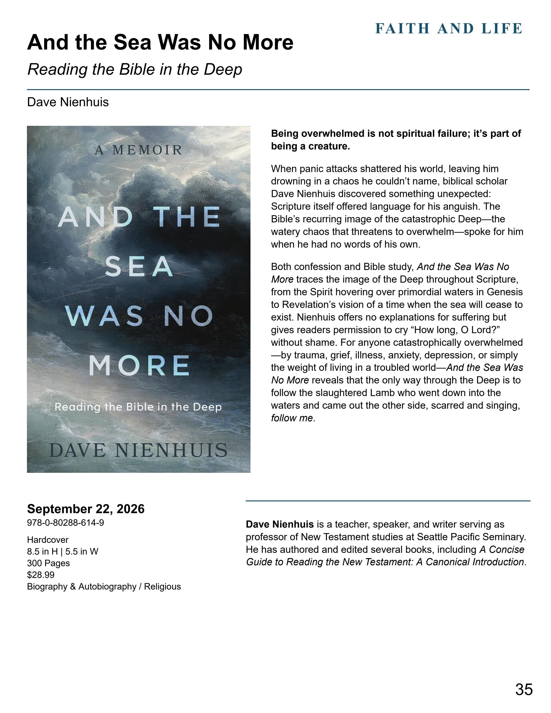 Eerdmans Publishing Fall and Winter Books Catalog Weekly Ad January 1 - December 31, 2026