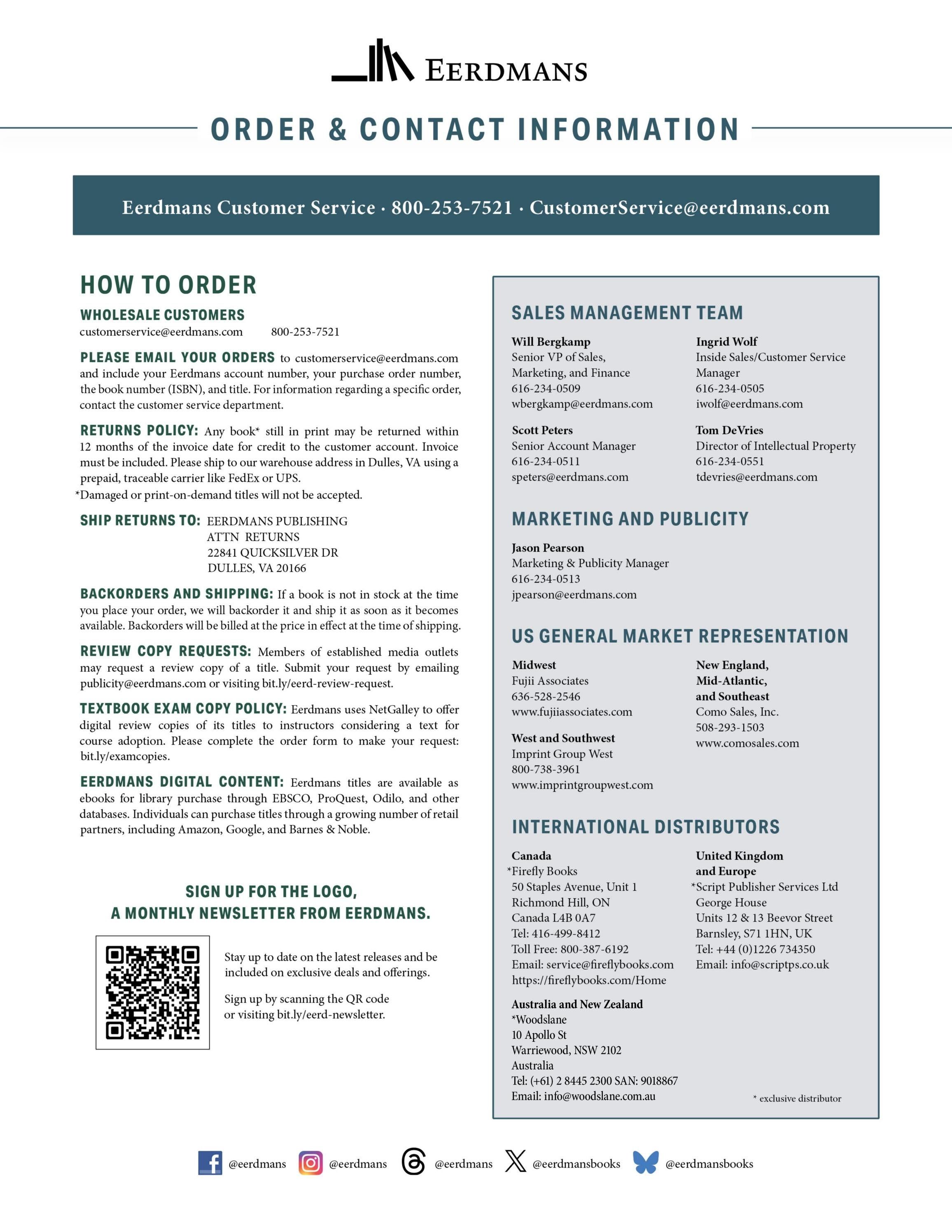 Eerdmans Publishing Fall and Winter Books Catalog Weekly Ad January 1 - December 31, 2026