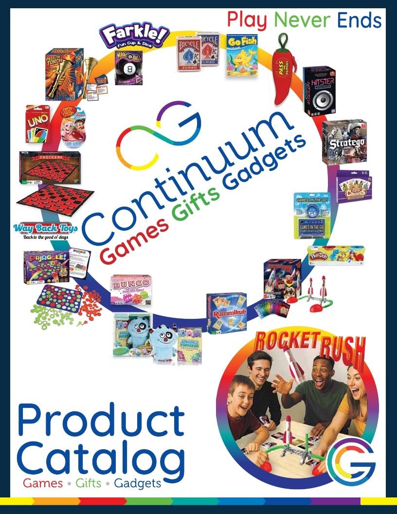Continuum Games Annual Games Catalog Weekly Ad January 1 - December 31, 2026
