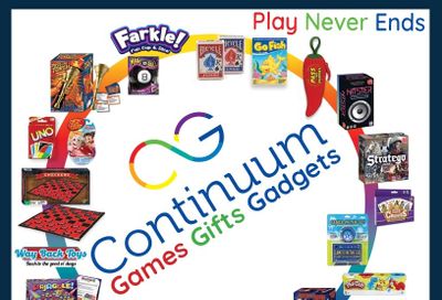 Continuum Games Annual Games Catalog Weekly Ad January 1 - December 31, 2026