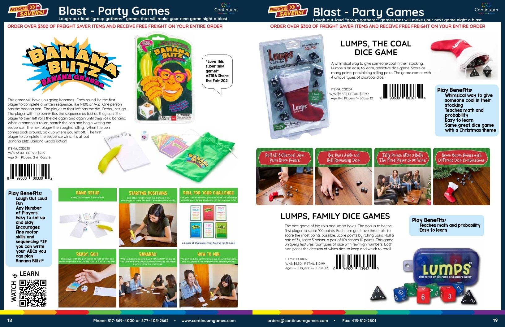 Continuum Games Annual Games Catalog Weekly Ad January 1 - December 31, 2026