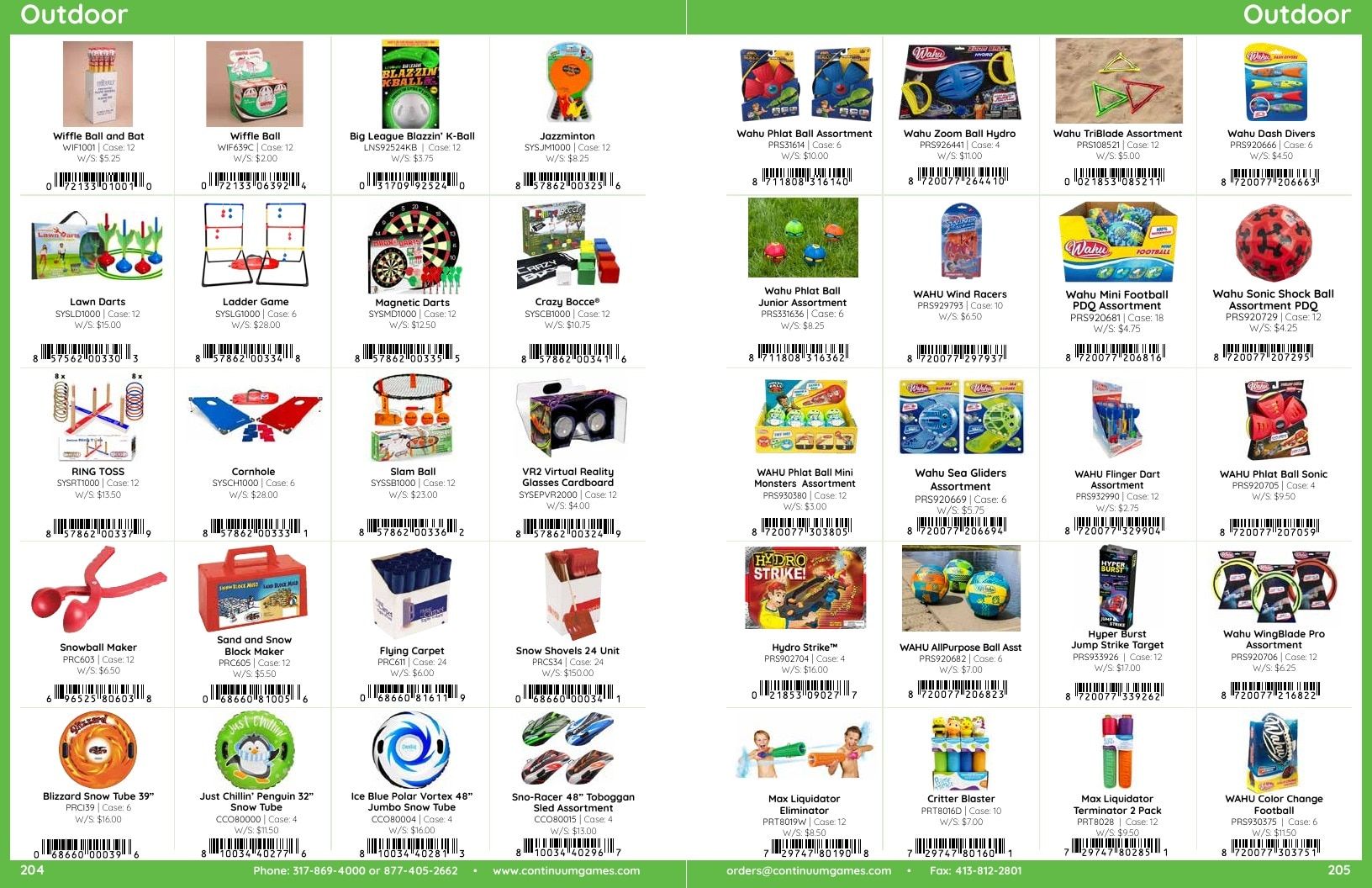 Continuum Games Annual Games Catalog Weekly Ad January 1 - December 31, 2026