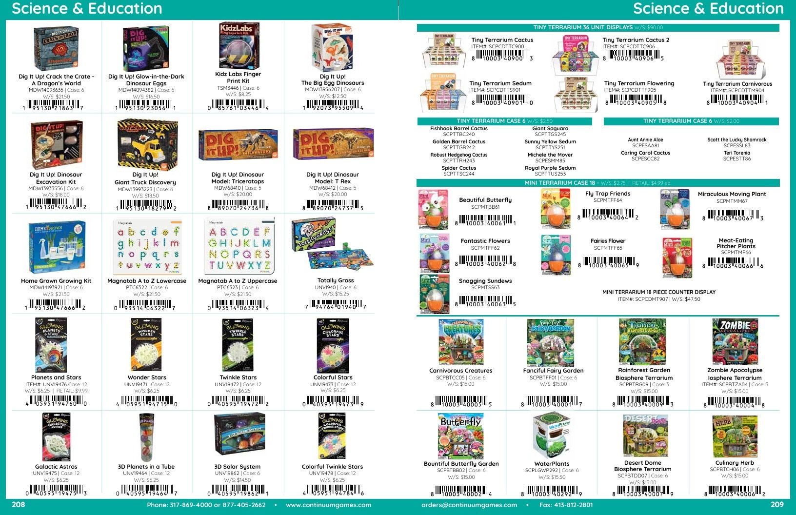 Continuum Games Annual Games Catalog Weekly Ad January 1 - December 31, 2026