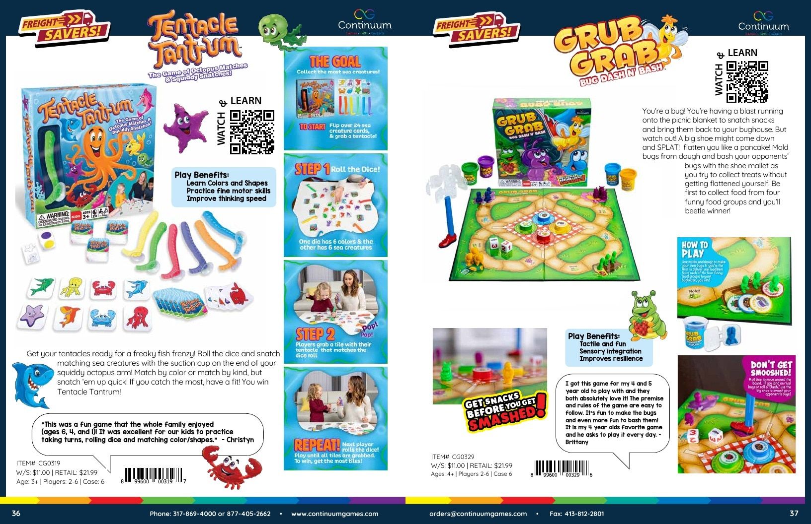 Continuum Games Annual Games Catalog Weekly Ad January 1 - December 31, 2026