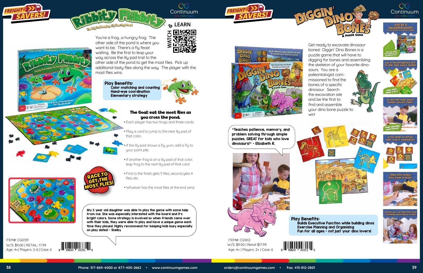 Continuum Games Annual Games Catalog Weekly Ad January 1 - December 31, 2026