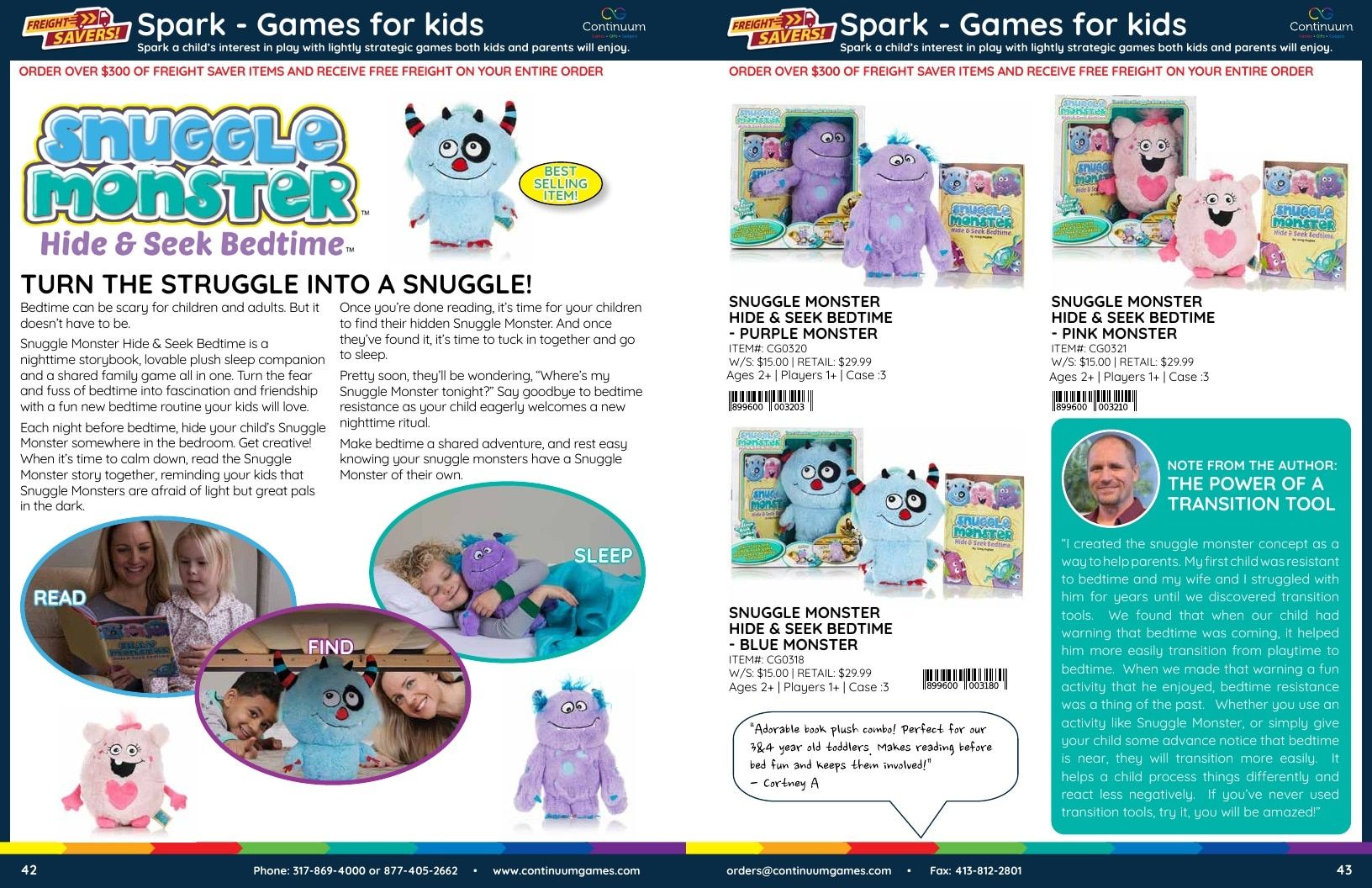 Continuum Games Annual Games Catalog Weekly Ad January 1 - December 31, 2026