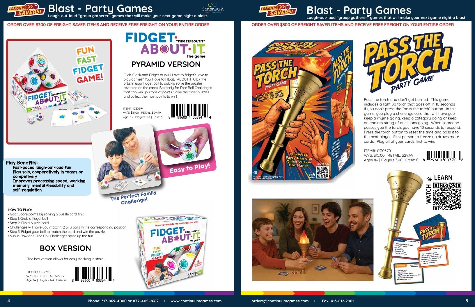 Continuum Games Annual Games Catalog Weekly Ad January 1 - December 31, 2026