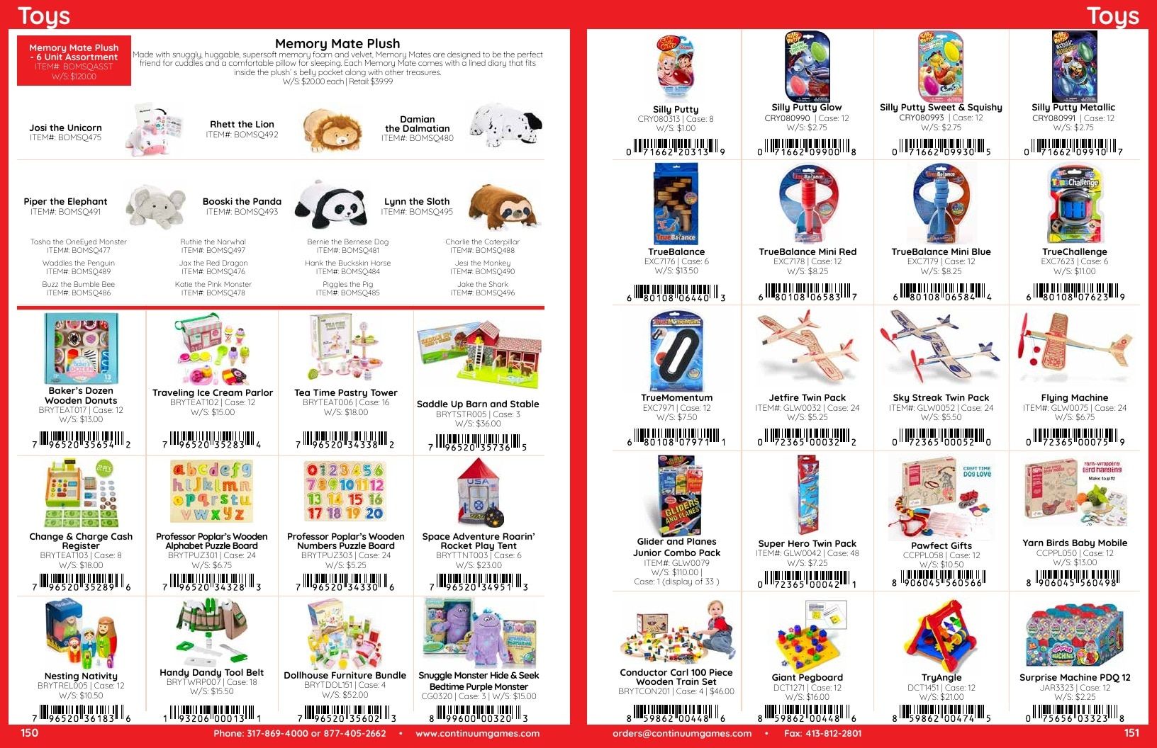 Continuum Games Annual Games Catalog Weekly Ad January 1 - December 31, 2026