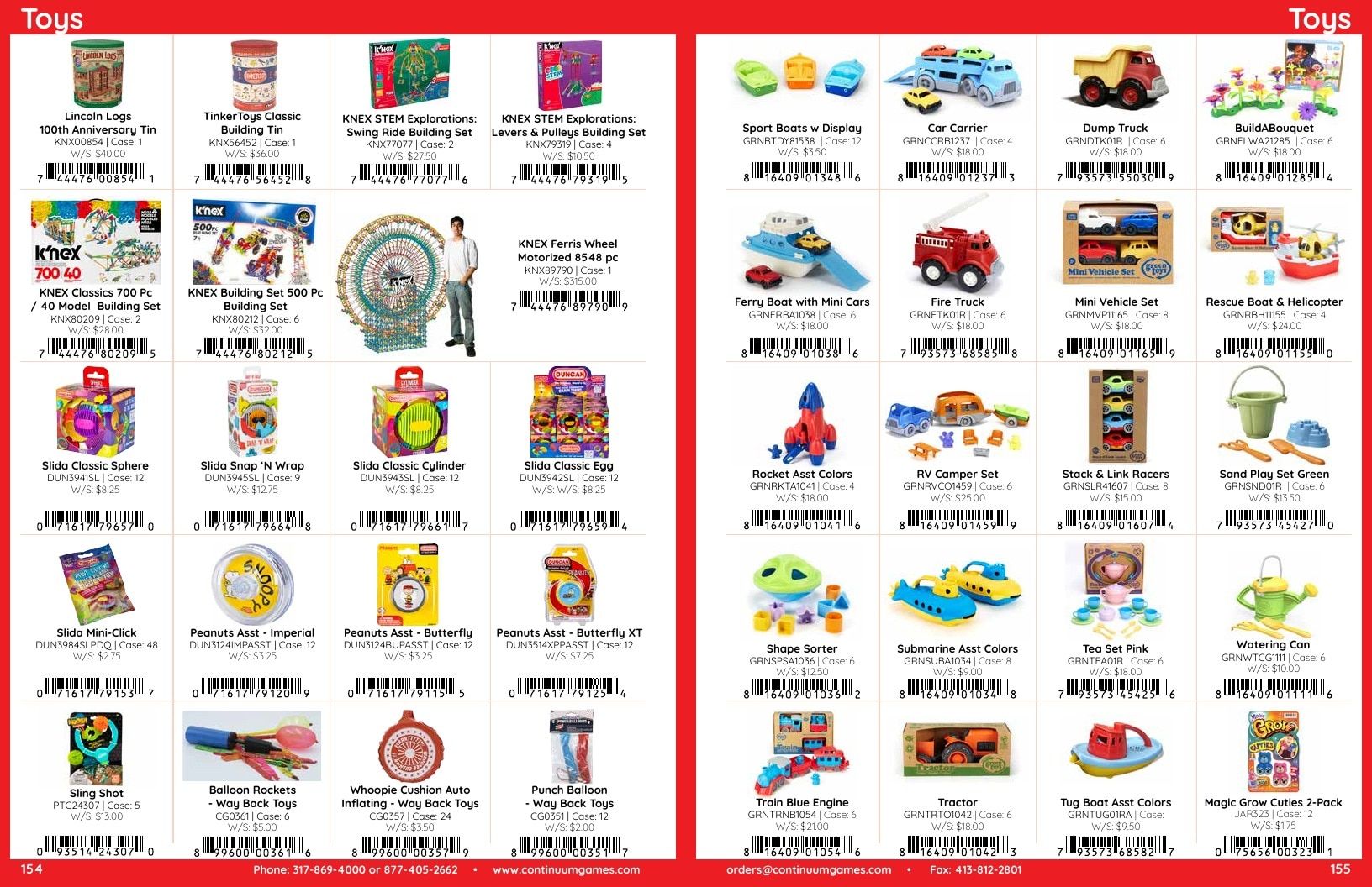 Continuum Games Annual Games Catalog Weekly Ad January 1 - December 31, 2026
