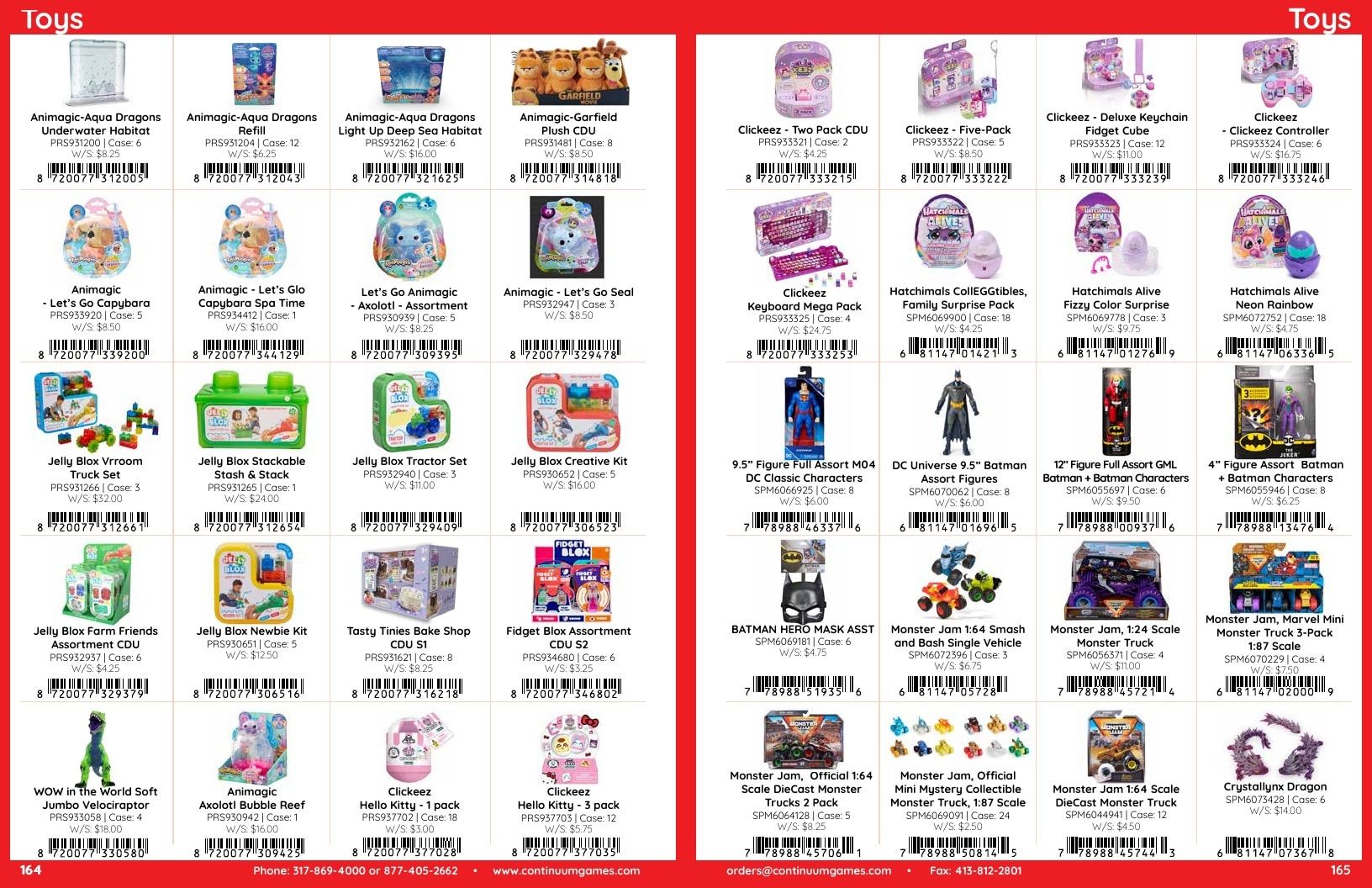 Continuum Games Annual Games Catalog Weekly Ad January 1 - December 31, 2026