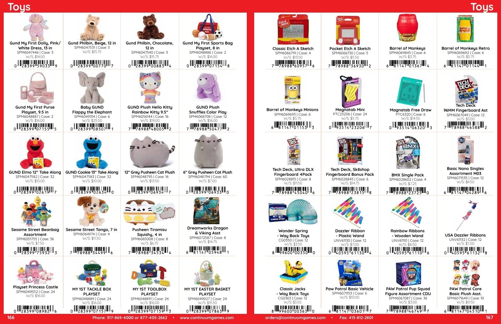 Continuum Games Annual Games Catalog Weekly Ad January 1 - December 31, 2026