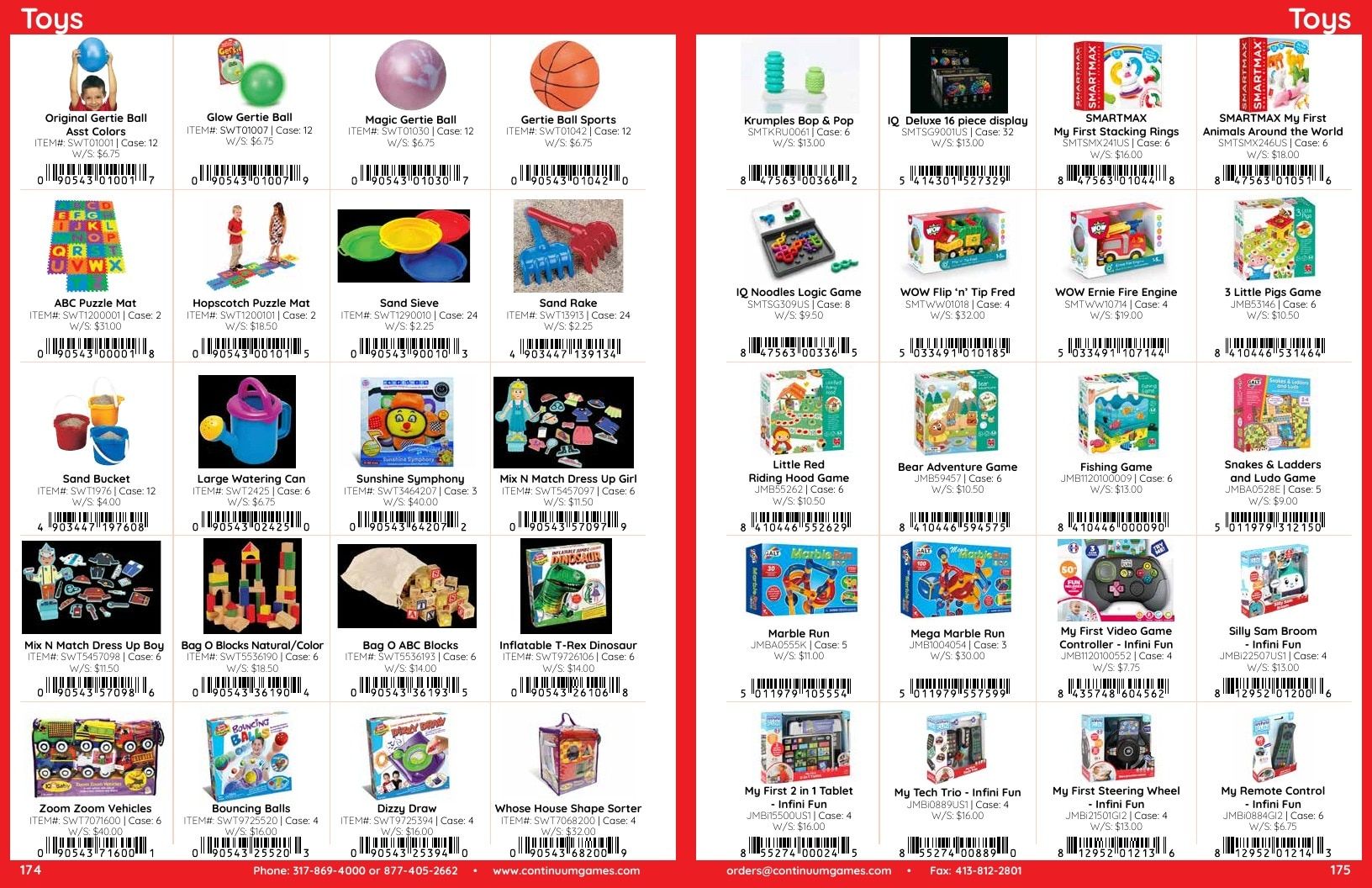 Continuum Games Annual Games Catalog Weekly Ad January 1 - December 31, 2026
