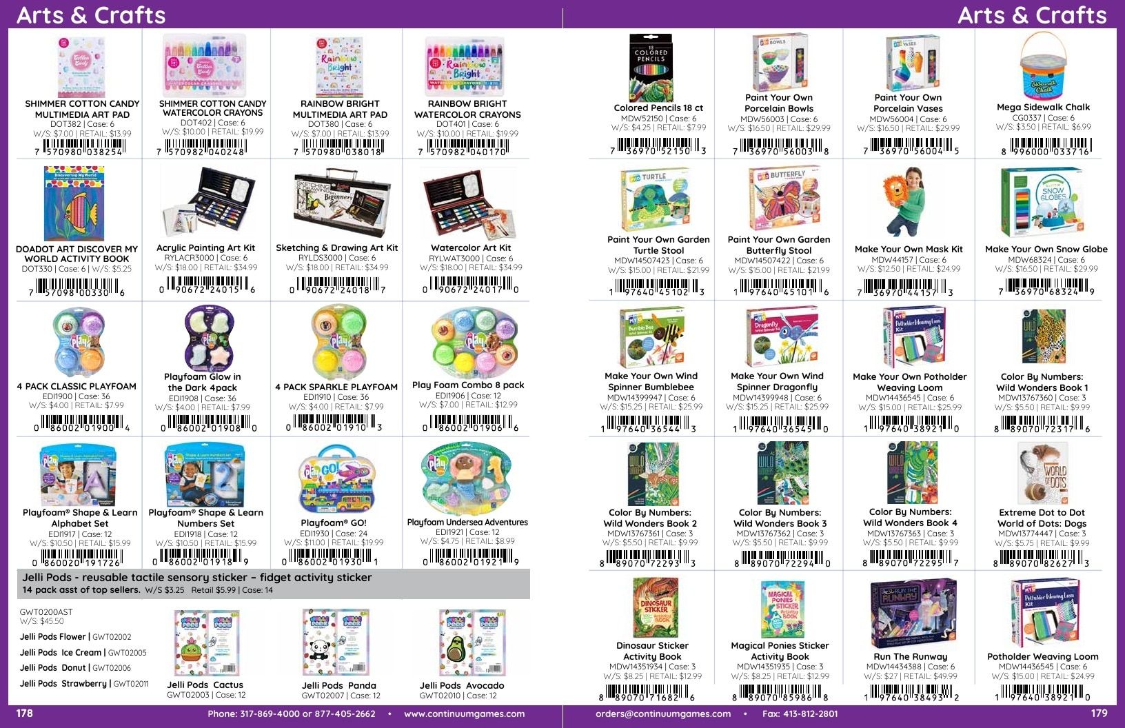 Continuum Games Annual Games Catalog Weekly Ad January 1 - December 31, 2026