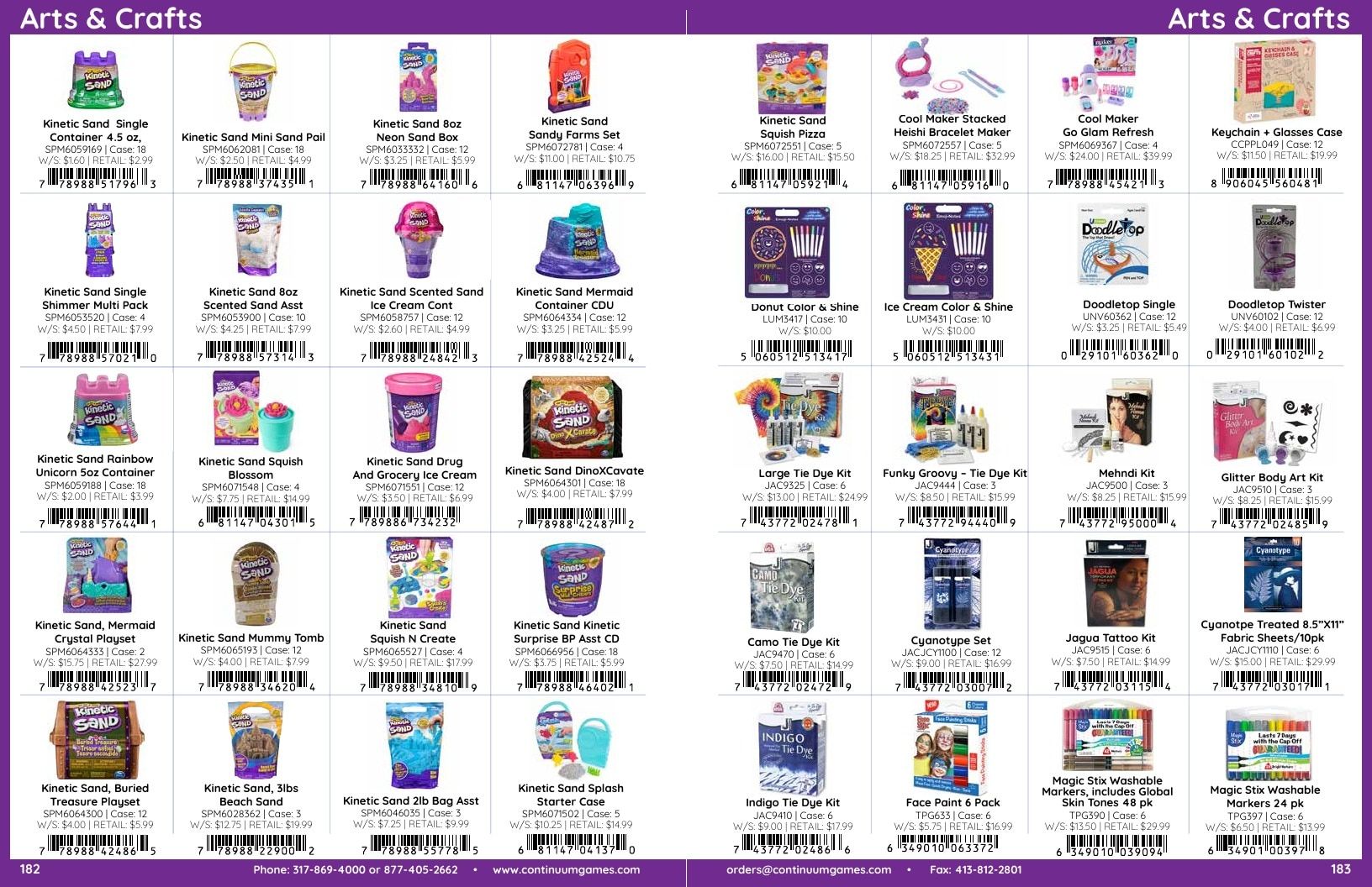 Continuum Games Annual Games Catalog Weekly Ad January 1 - December 31, 2026