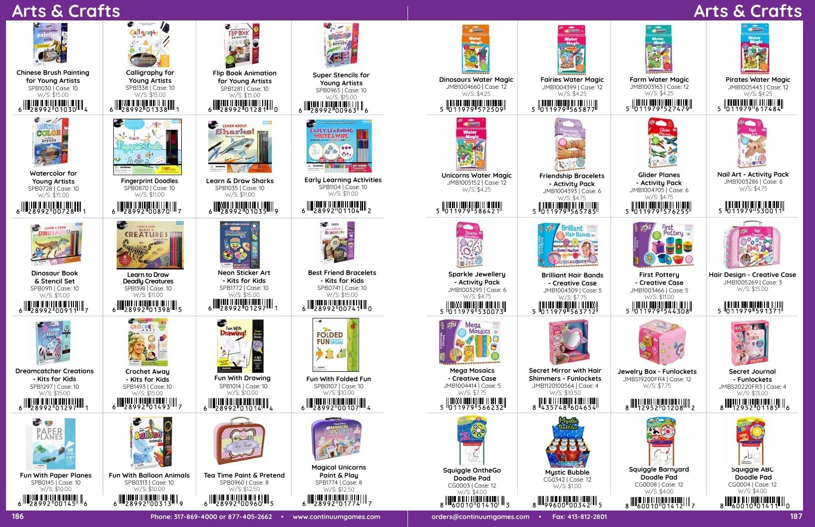 Continuum Games Annual Games Catalog Weekly Ad January 1 - December 31, 2026