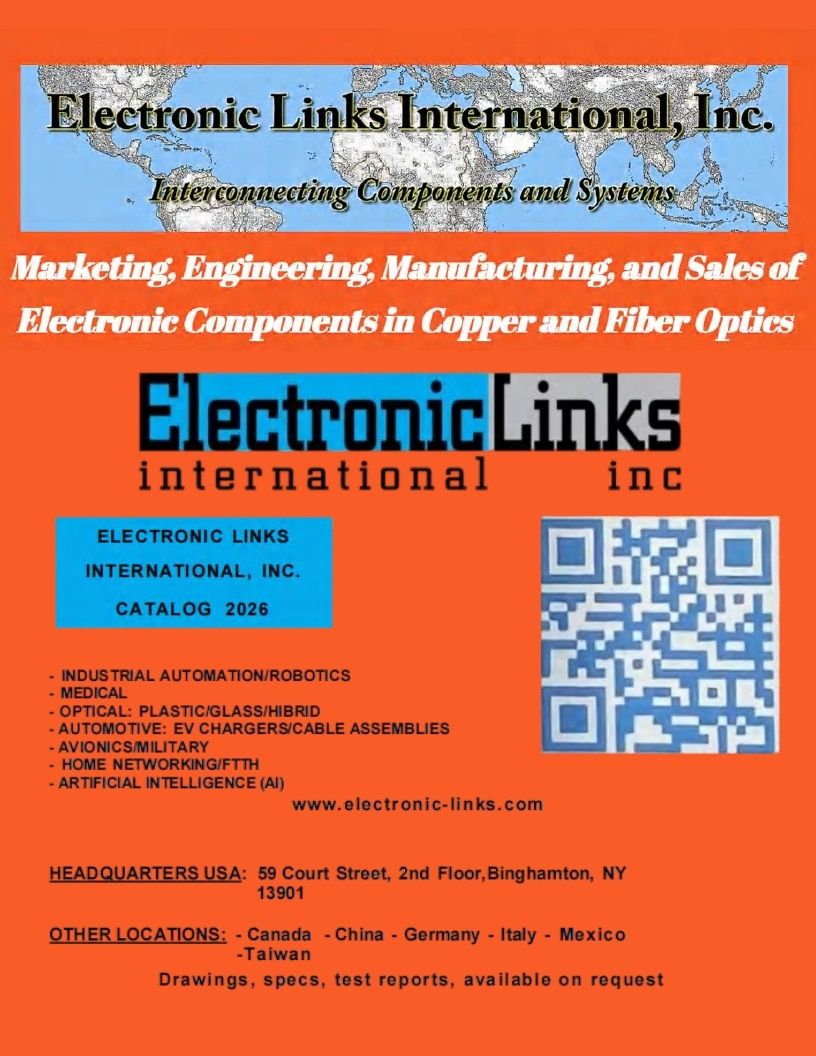 Electronic Links International Electronics Catalog Weekly Ad January 1 - December 31, 2026