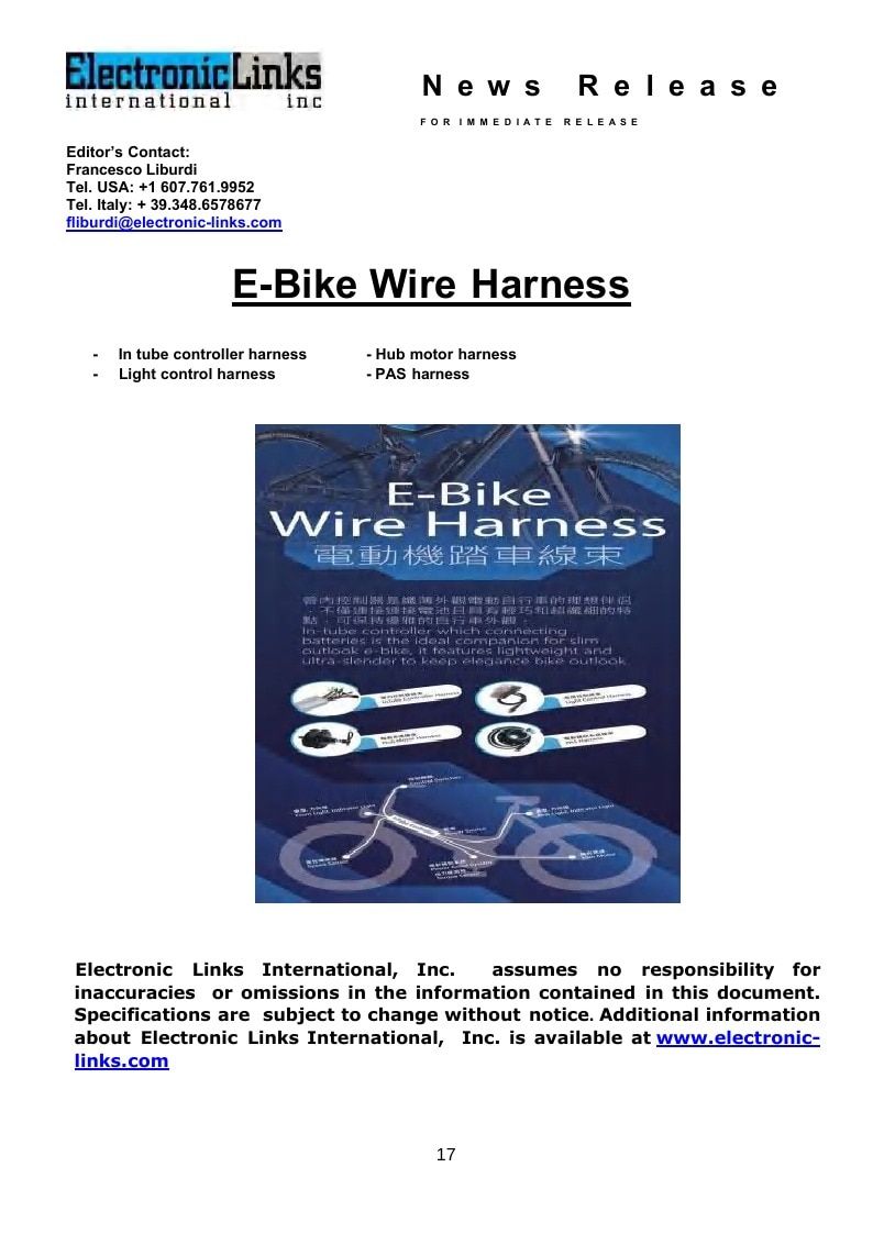 Electronic Links International Electronics Catalog Weekly Ad January 1 - December 31, 2026