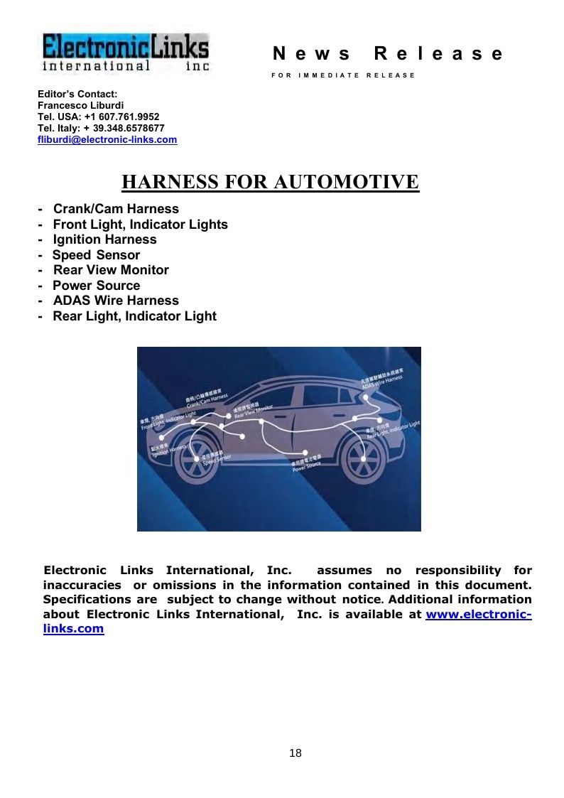 Electronic Links International Electronics Catalog Weekly Ad January 1 - December 31, 2026