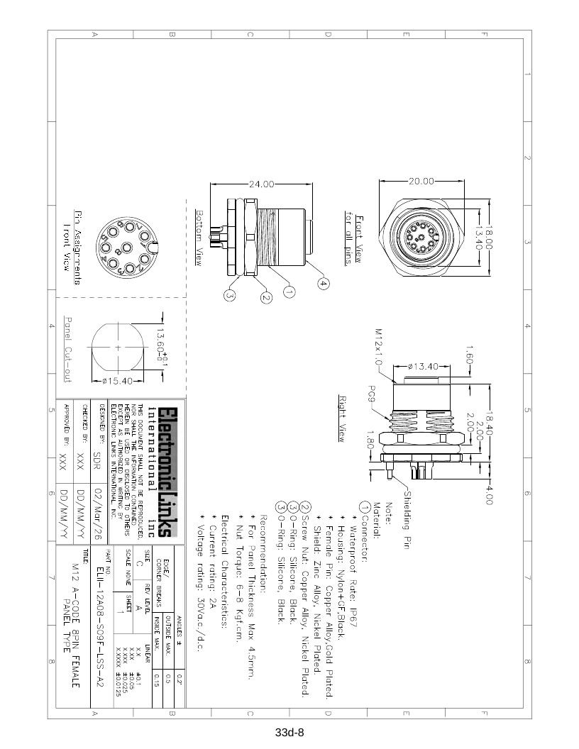 Electronic Links International Electronics Catalog Weekly Ad January 1 - December 31, 2026