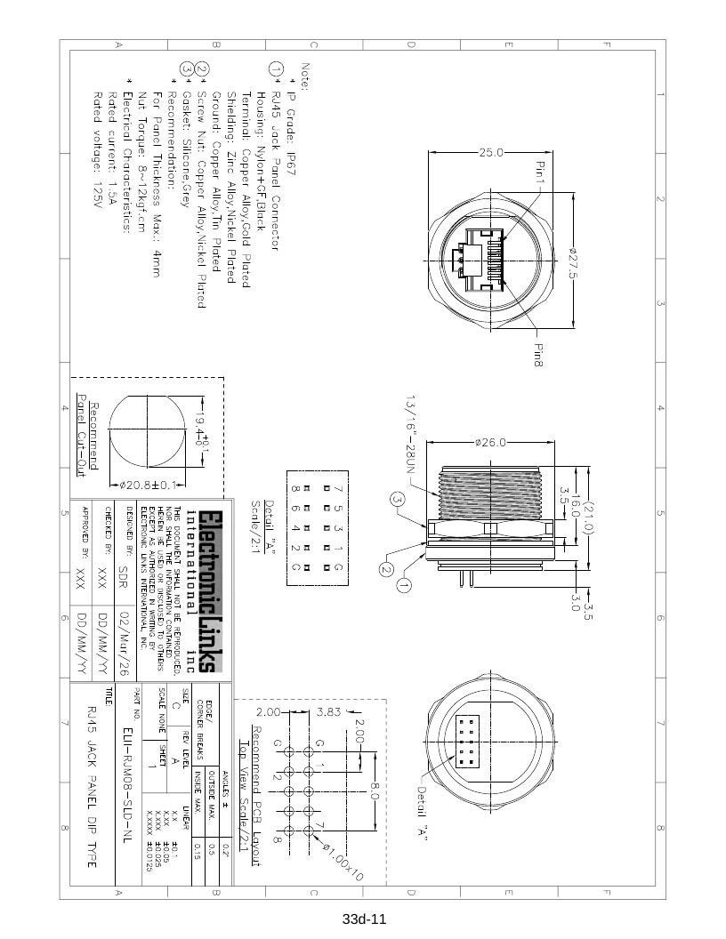 Electronic Links International Electronics Catalog Weekly Ad January 1 - December 31, 2026
