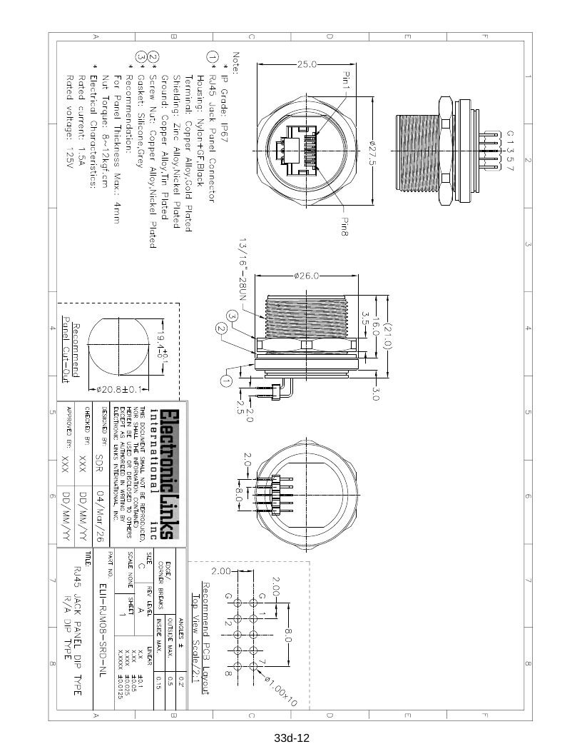 Electronic Links International Electronics Catalog Weekly Ad January 1 - December 31, 2026