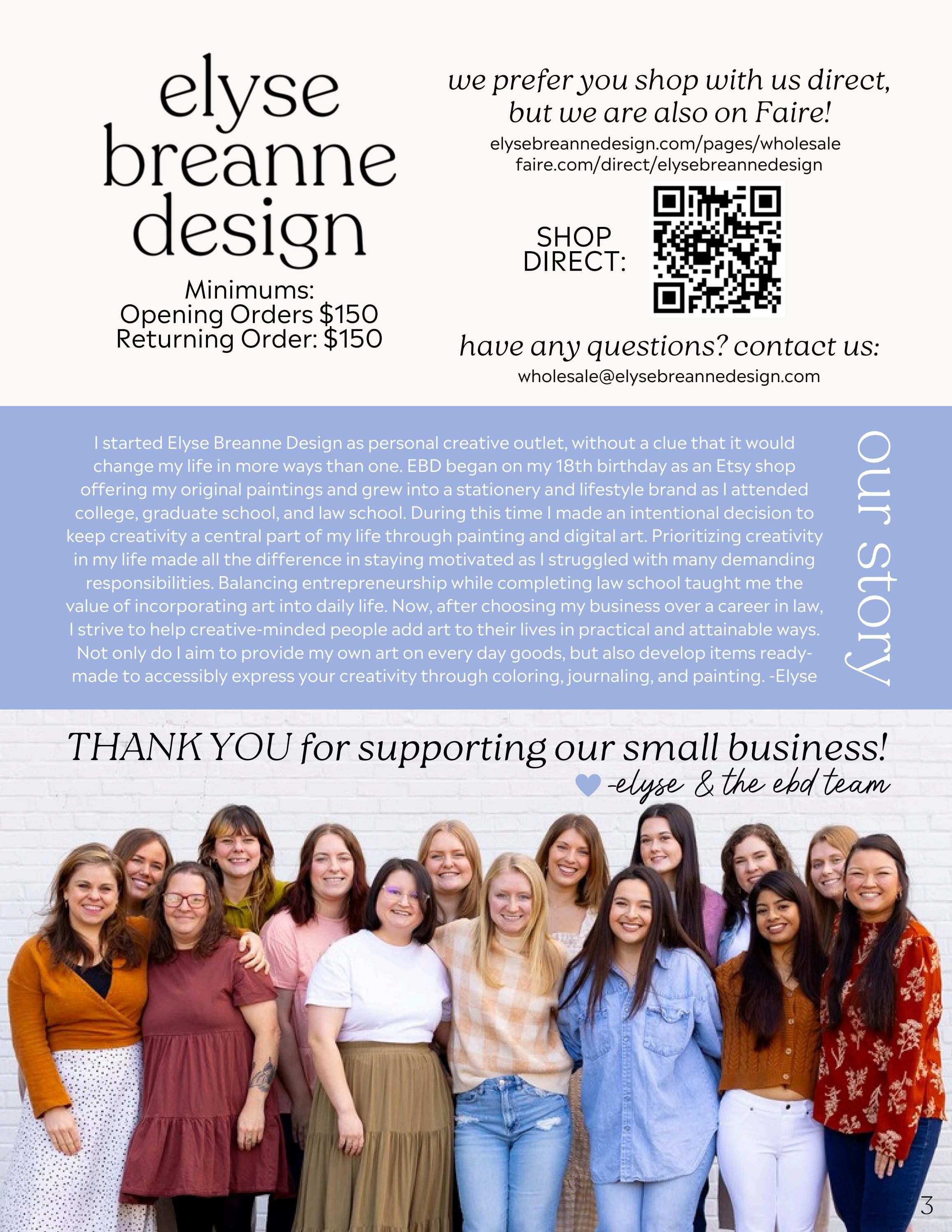 Elyse Breanne Design Annual Product Catalog Weekly Ad January 1 - December 31, 2026