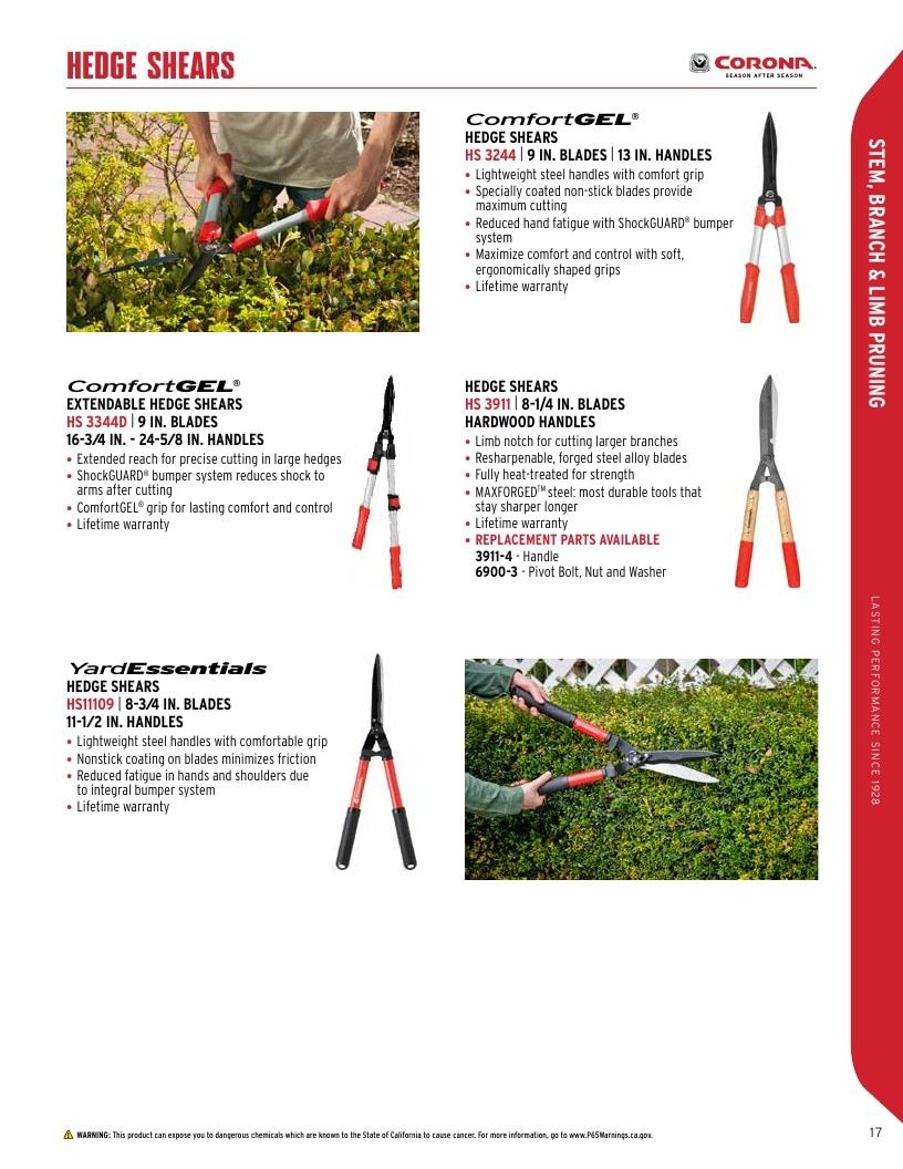 Corona Tools Garden Tools Catalog Weekly Ad January 1 - December 31, 2026