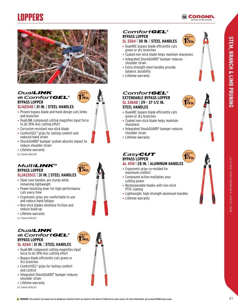 Corona Tools Garden Tools Catalog Weekly Ad January 1 - December 31, 2026