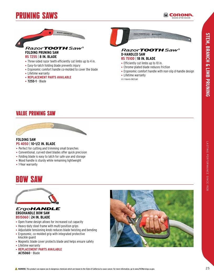 Corona Tools Garden Tools Catalog Weekly Ad January 1 - December 31, 2026