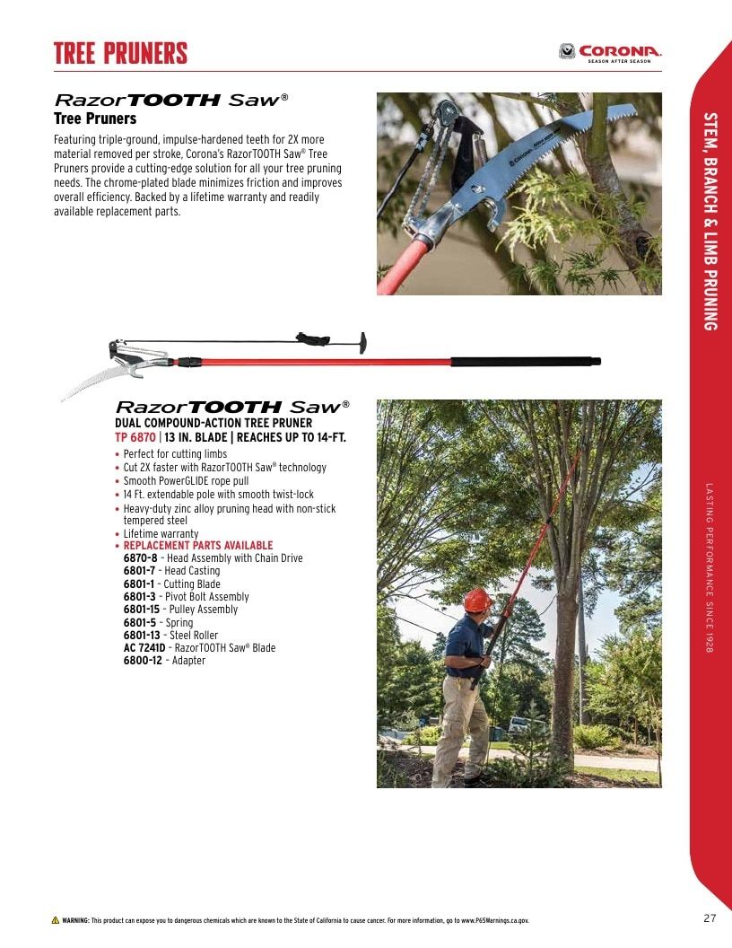 Corona Tools Garden Tools Catalog Weekly Ad January 1 - December 31, 2026