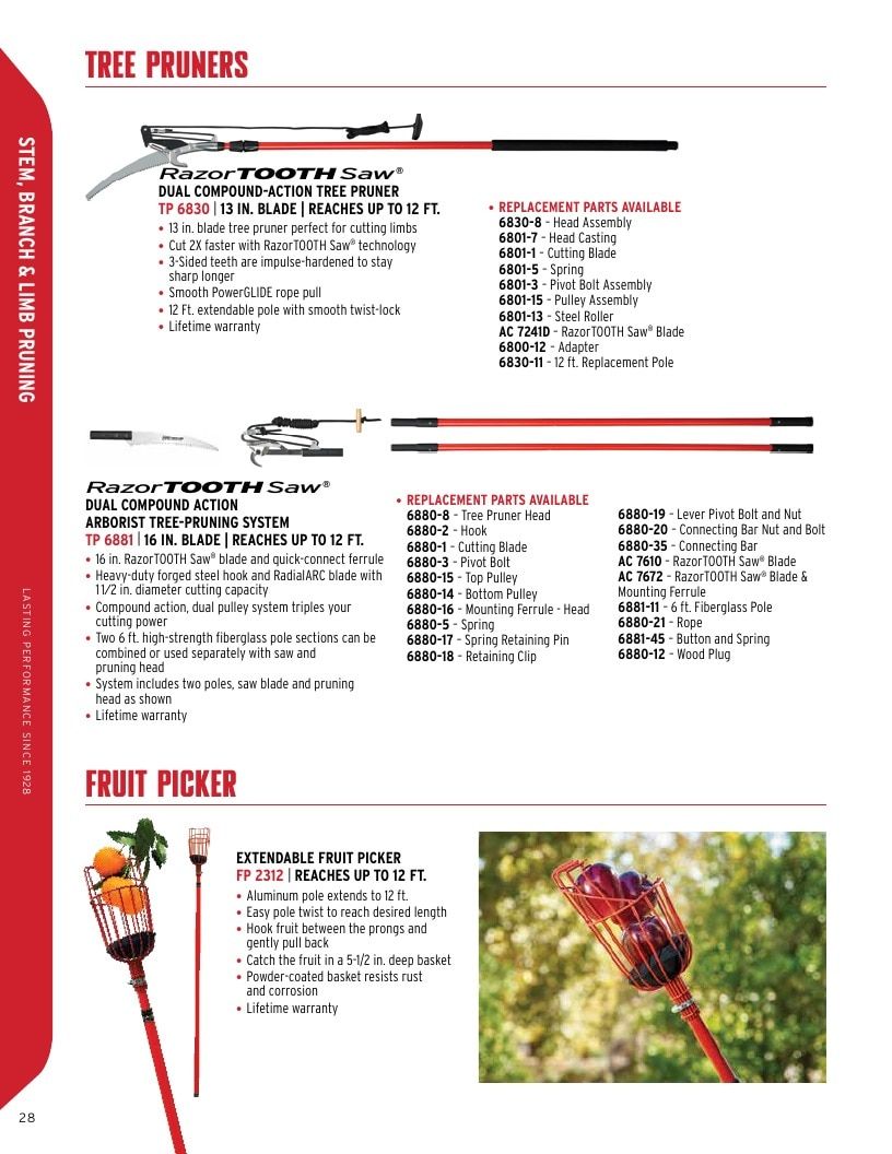 Corona Tools Garden Tools Catalog Weekly Ad January 1 - December 31, 2026