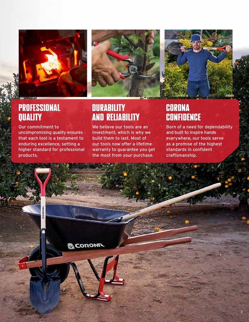 Corona Tools Garden Tools Catalog Weekly Ad January 1 - December 31, 2026
