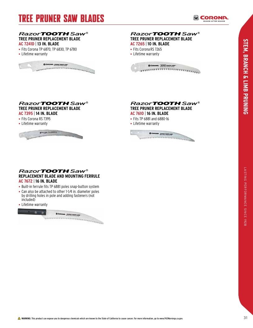 Corona Tools Garden Tools Catalog Weekly Ad January 1 - December 31, 2026