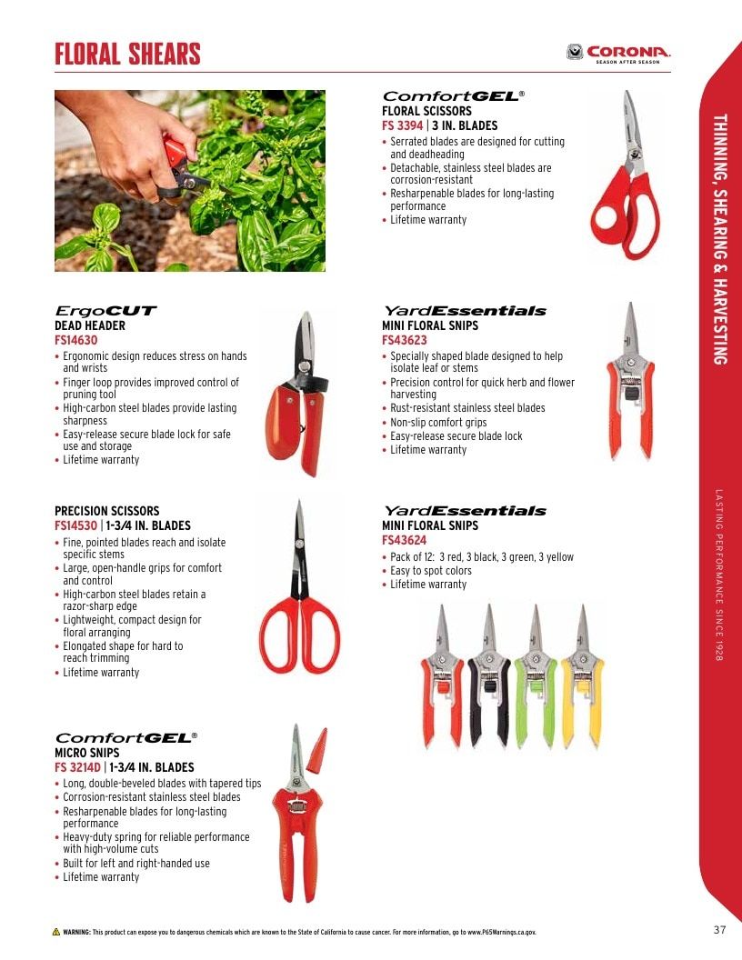 Corona Tools Garden Tools Catalog Weekly Ad January 1 - December 31, 2026