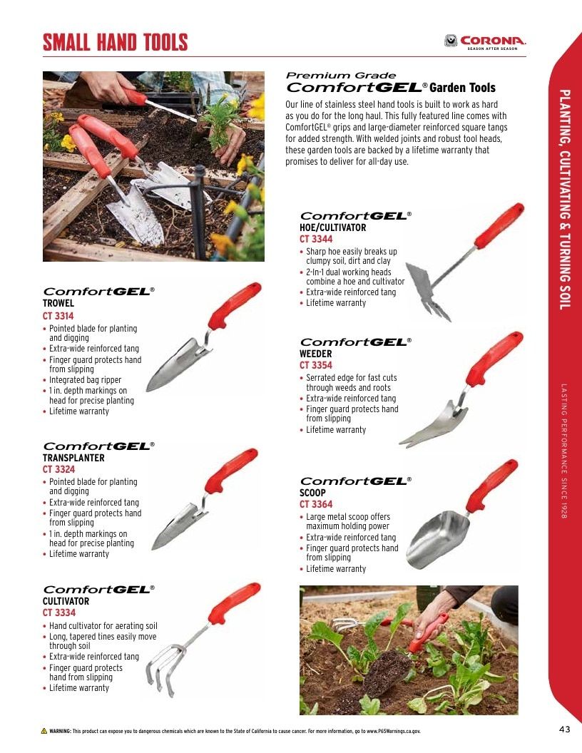 Corona Tools Garden Tools Catalog Weekly Ad January 1 - December 31, 2026