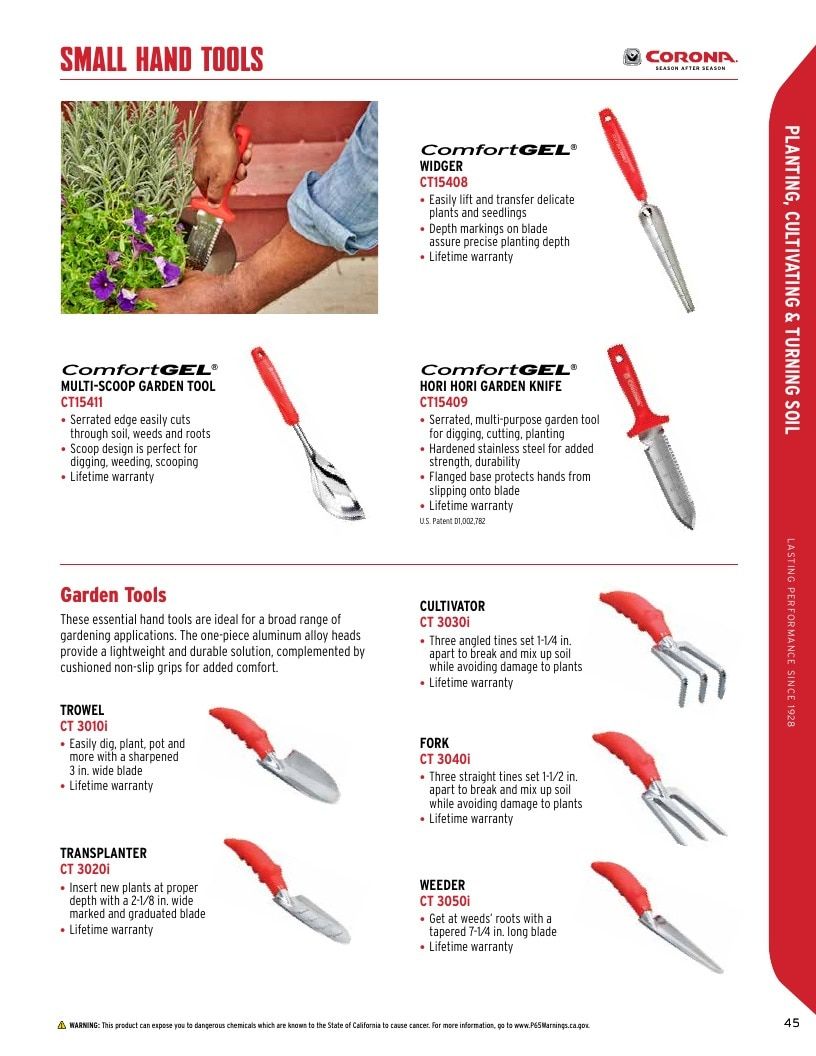Corona Tools Garden Tools Catalog Weekly Ad January 1 - December 31, 2026