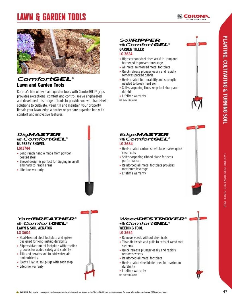 Corona Tools Garden Tools Catalog Weekly Ad January 1 - December 31, 2026