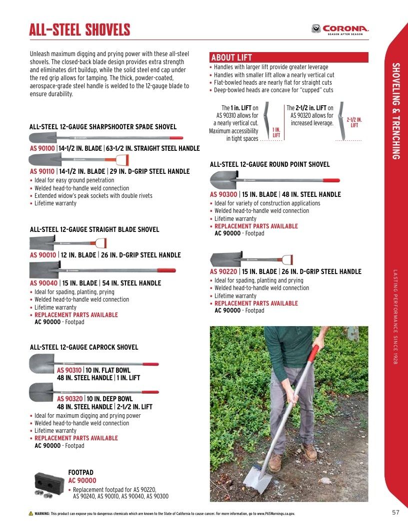 Corona Tools Garden Tools Catalog Weekly Ad January 1 - December 31, 2026