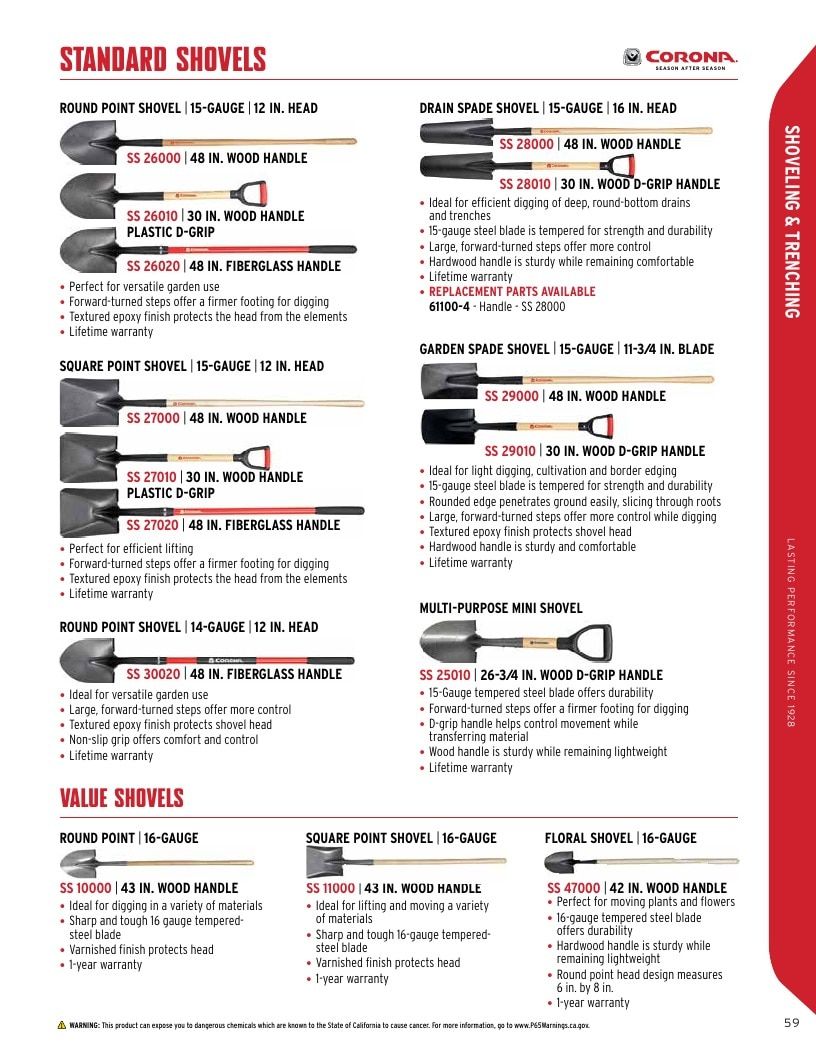 Corona Tools Garden Tools Catalog Weekly Ad January 1 - December 31, 2026