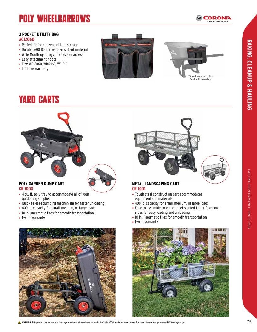 Corona Tools Garden Tools Catalog Weekly Ad January 1 - December 31, 2026