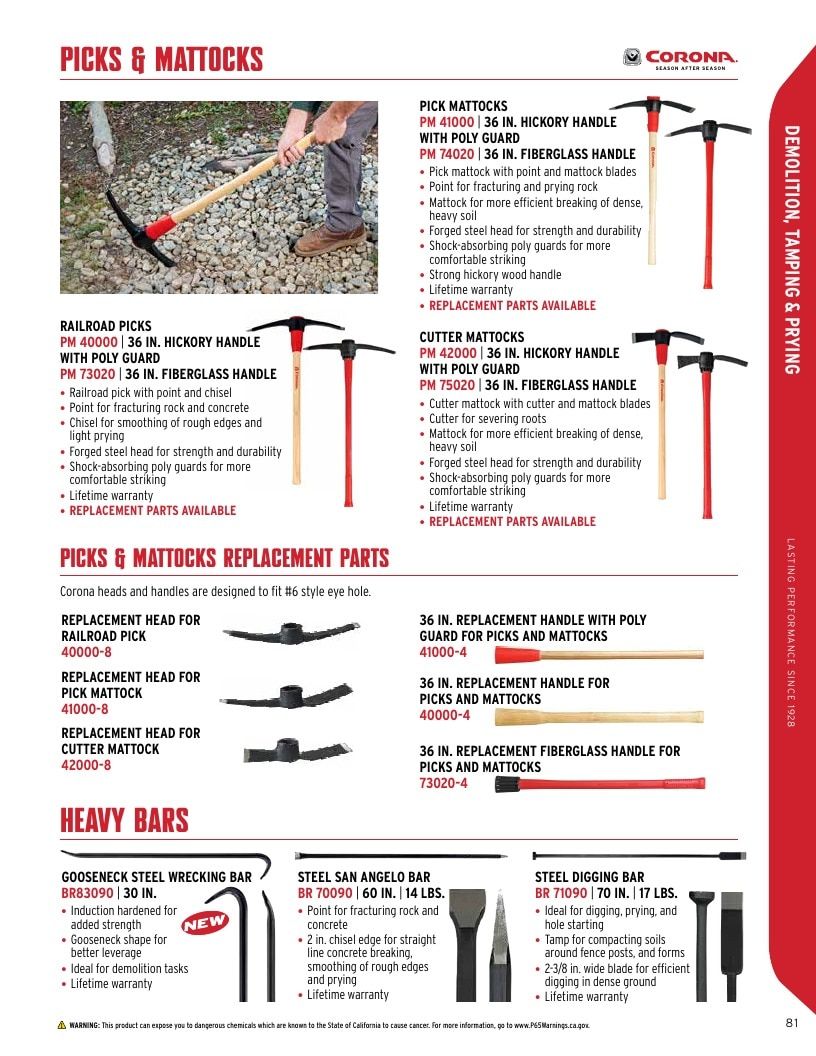 Corona Tools Garden Tools Catalog Weekly Ad January 1 - December 31, 2026