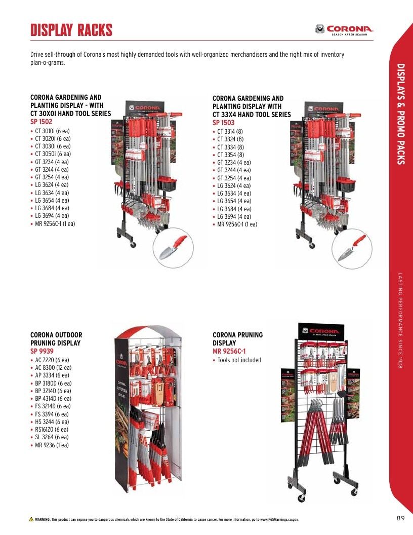 Corona Tools Garden Tools Catalog Weekly Ad January 1 - December 31, 2026