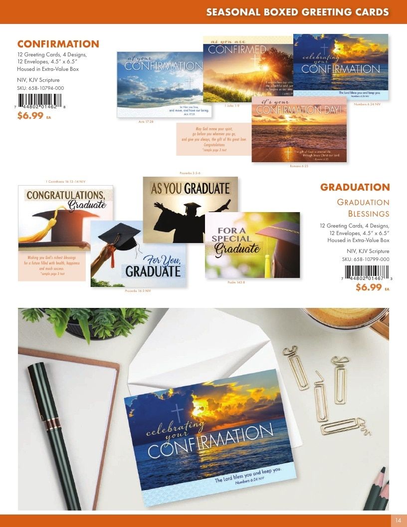 Faithfully Yours Boxed Cards Catalog Weekly Ad January 1 - December 31, 2026