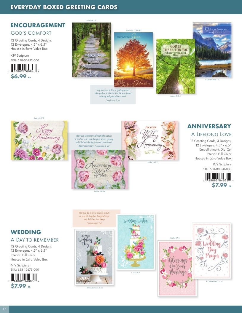 Faithfully Yours Boxed Cards Catalog Weekly Ad January 1 - December 31, 2026