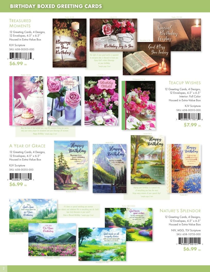 Faithfully Yours Boxed Cards Catalog Weekly Ad January 1 - December 31, 2026