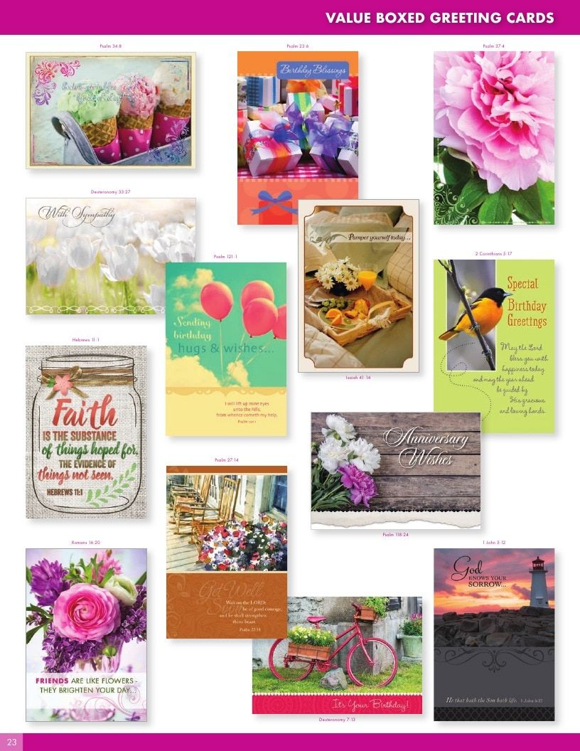 Faithfully Yours Boxed Cards Catalog Weekly Ad January 1 - December 31, 2026