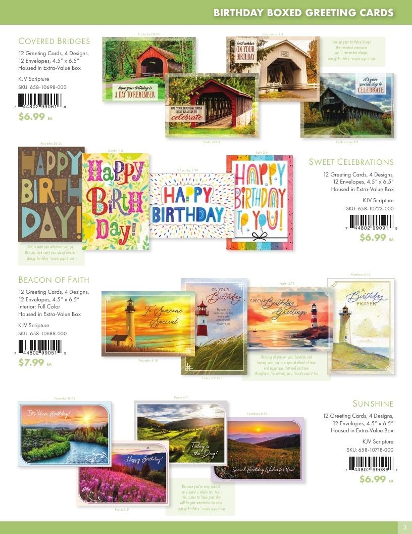 Faithfully Yours Boxed Cards Catalog Weekly Ad January 1 - December 31, 2026