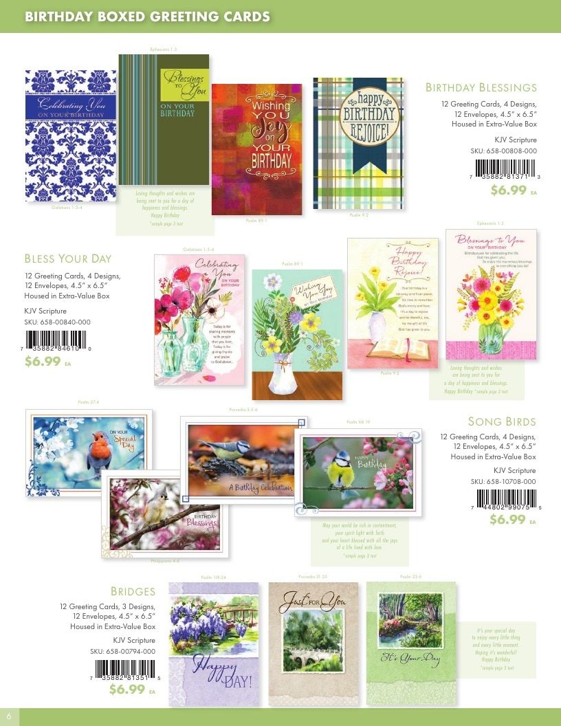 Faithfully Yours Boxed Cards Catalog Weekly Ad January 1 - December 31, 2026