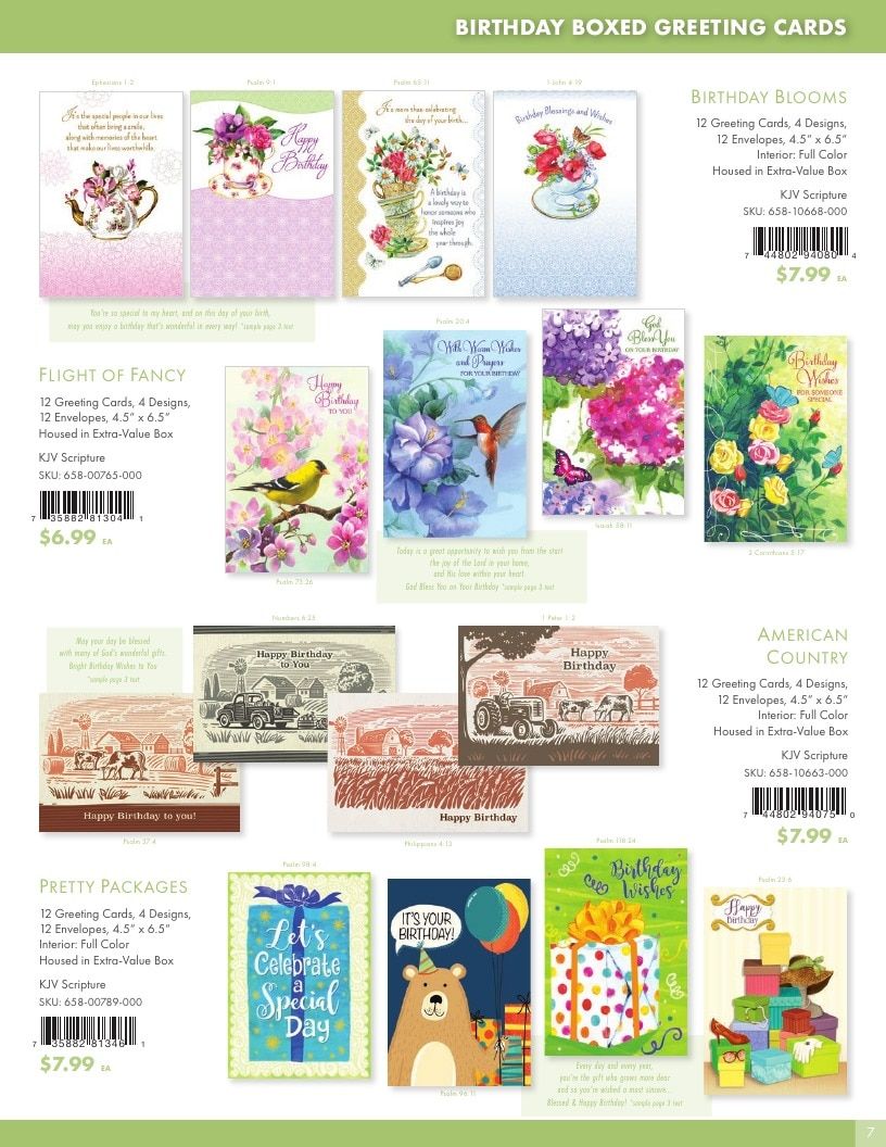 Faithfully Yours Boxed Cards Catalog Weekly Ad January 1 - December 31, 2026