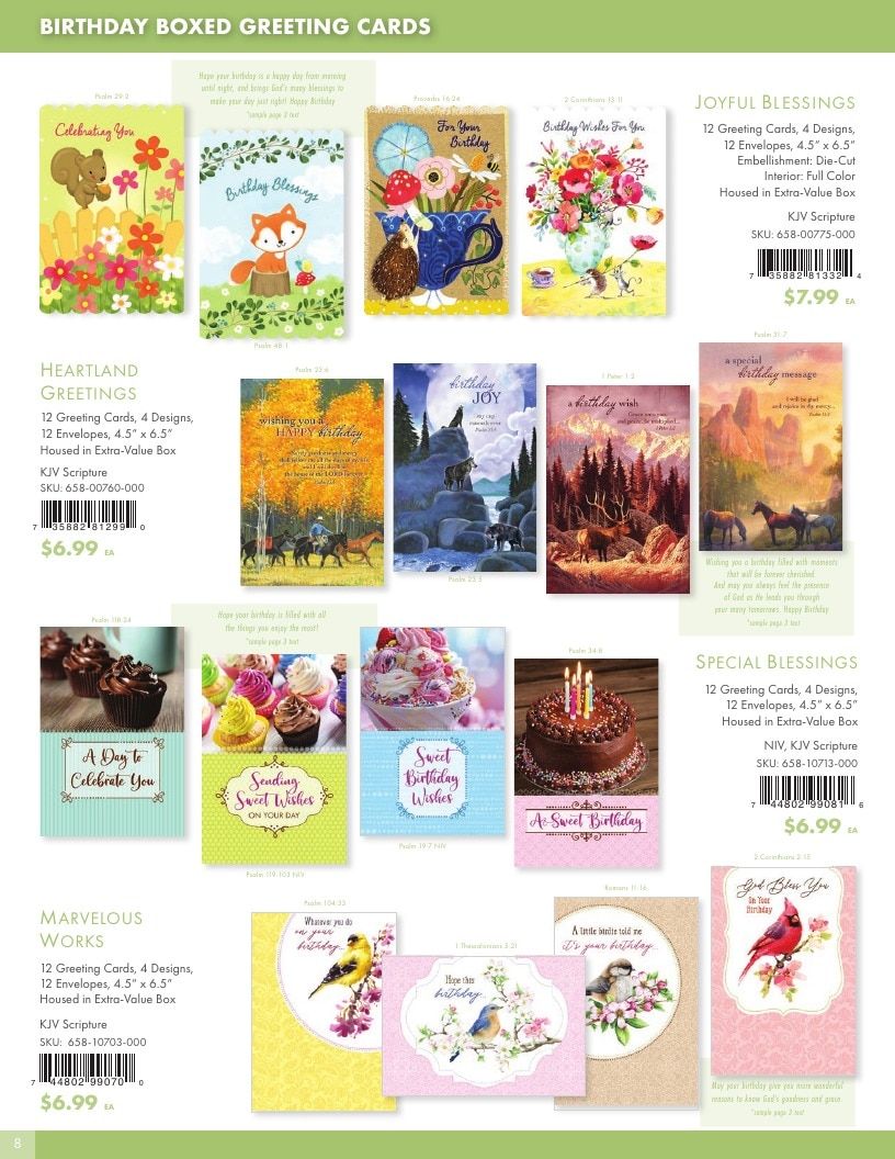 Faithfully Yours Boxed Cards Catalog Weekly Ad January 1 - December 31, 2026